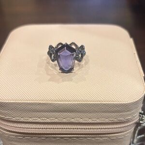 Sirens:Amethyst on Hematite